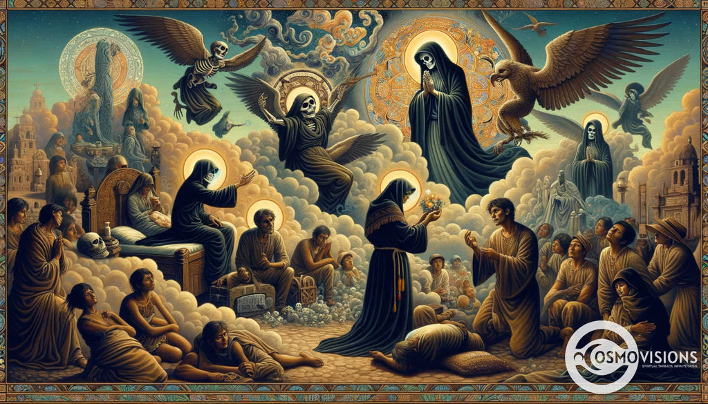 SANTA MUERTE, Black Santa Muerte, Santa muerte Negra
